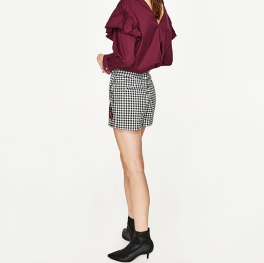LOFT 1 left Buffalo Gingham Check Shorts NWT! - Picture 8 of 11